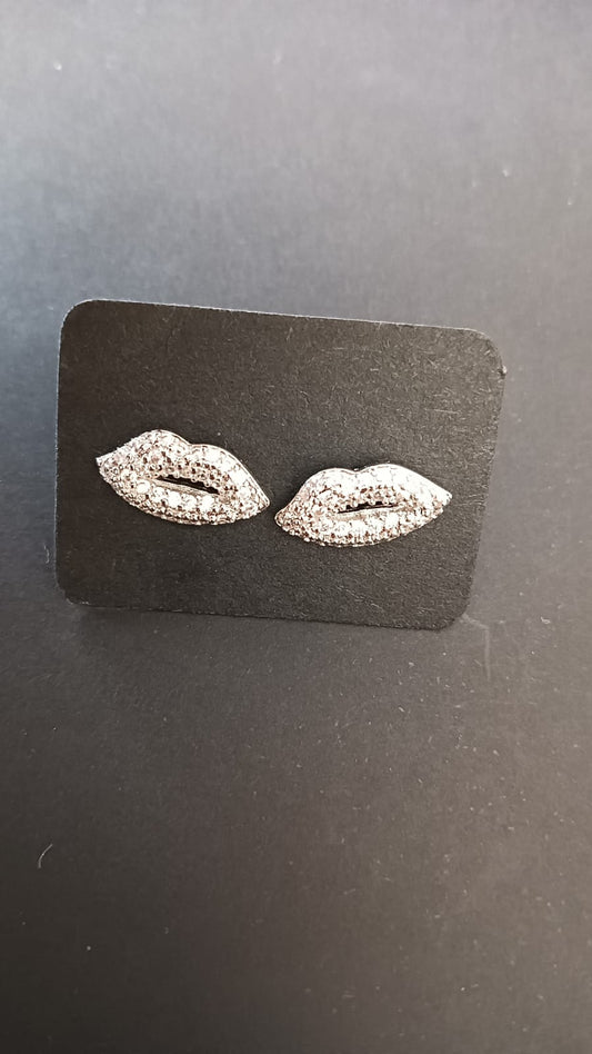 Orecchini bocca/bacio